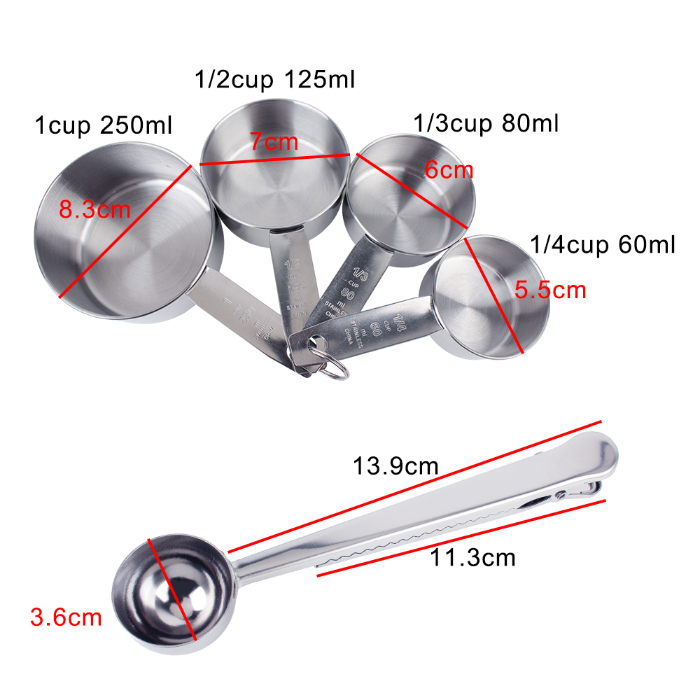 Stackable Measuring Cups and S - đánh giá và giá Kitchen Appliances Packages